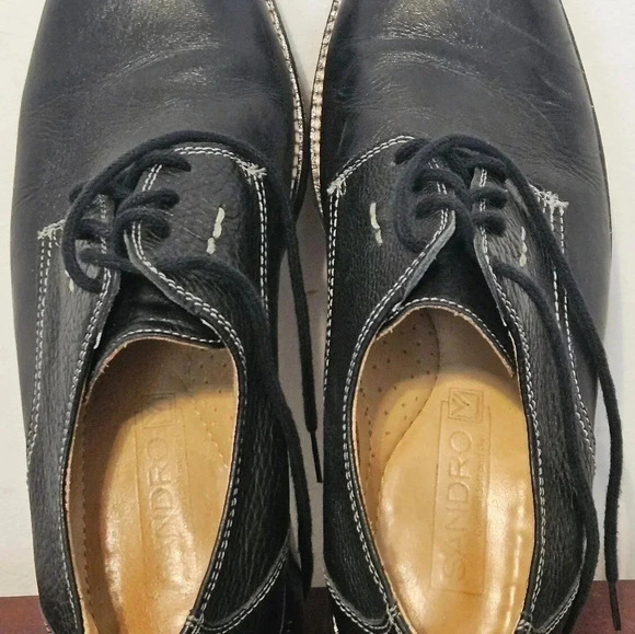 SANDRO LEATHER SHOES SIZE 8D EUC main image 3